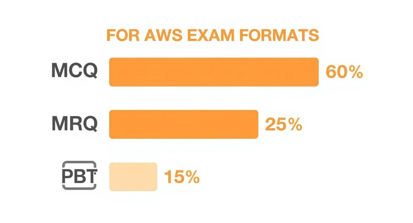 Infographic about aws practice exam
