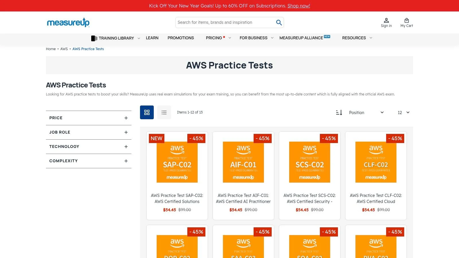 MeasureUp (Pearson)