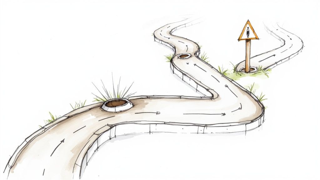 An image showing red 'X' marks over a test paper, symbolizing common errors to avoid.