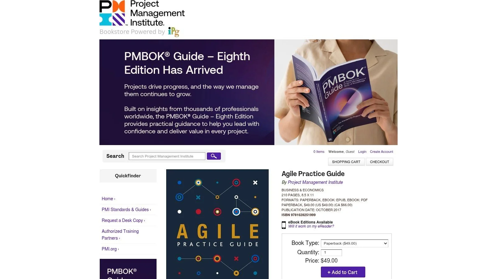 Agile Practice Guide book cover