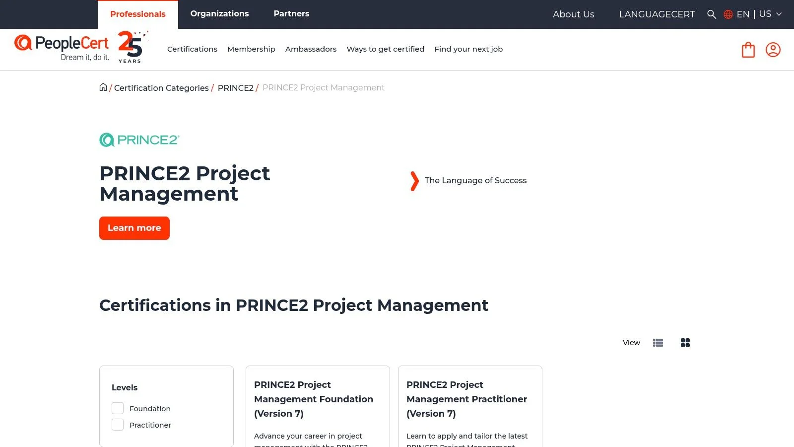 PRINCE2 7 book cover