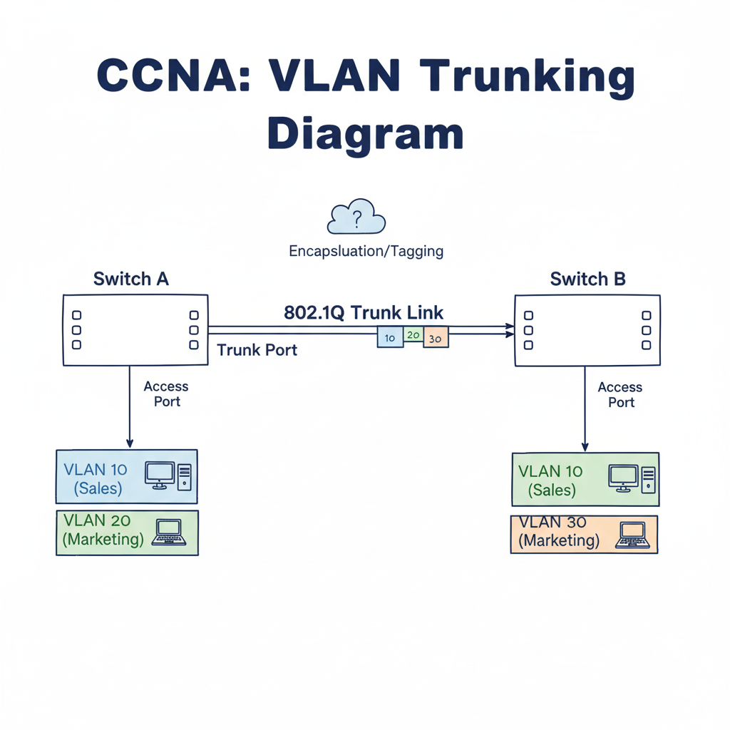 VLAN Configuration and Trunking