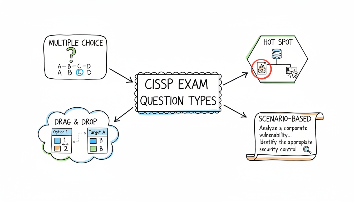 A network diagram illustrating various network security components like firewalls, DMZs, and segmented internal networks.