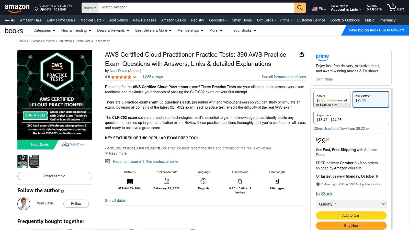 Amazon Cloud Practitioner Books