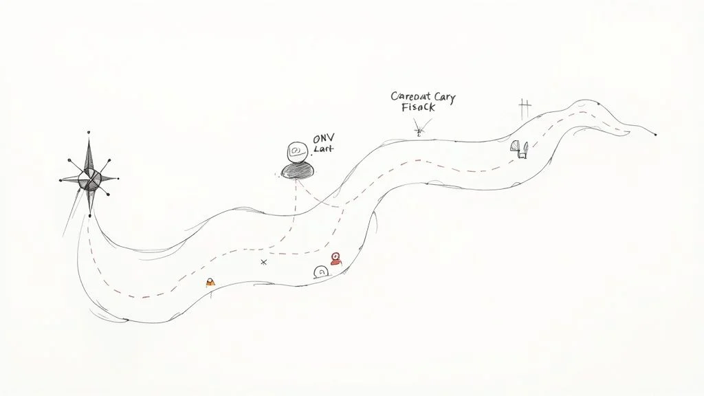 Infographic about cyber security cert roadmap