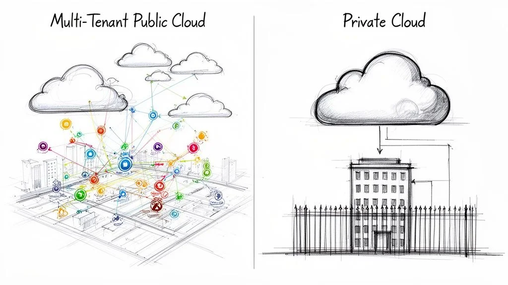 Difference Between Public and Private Cloud: Quick Guide