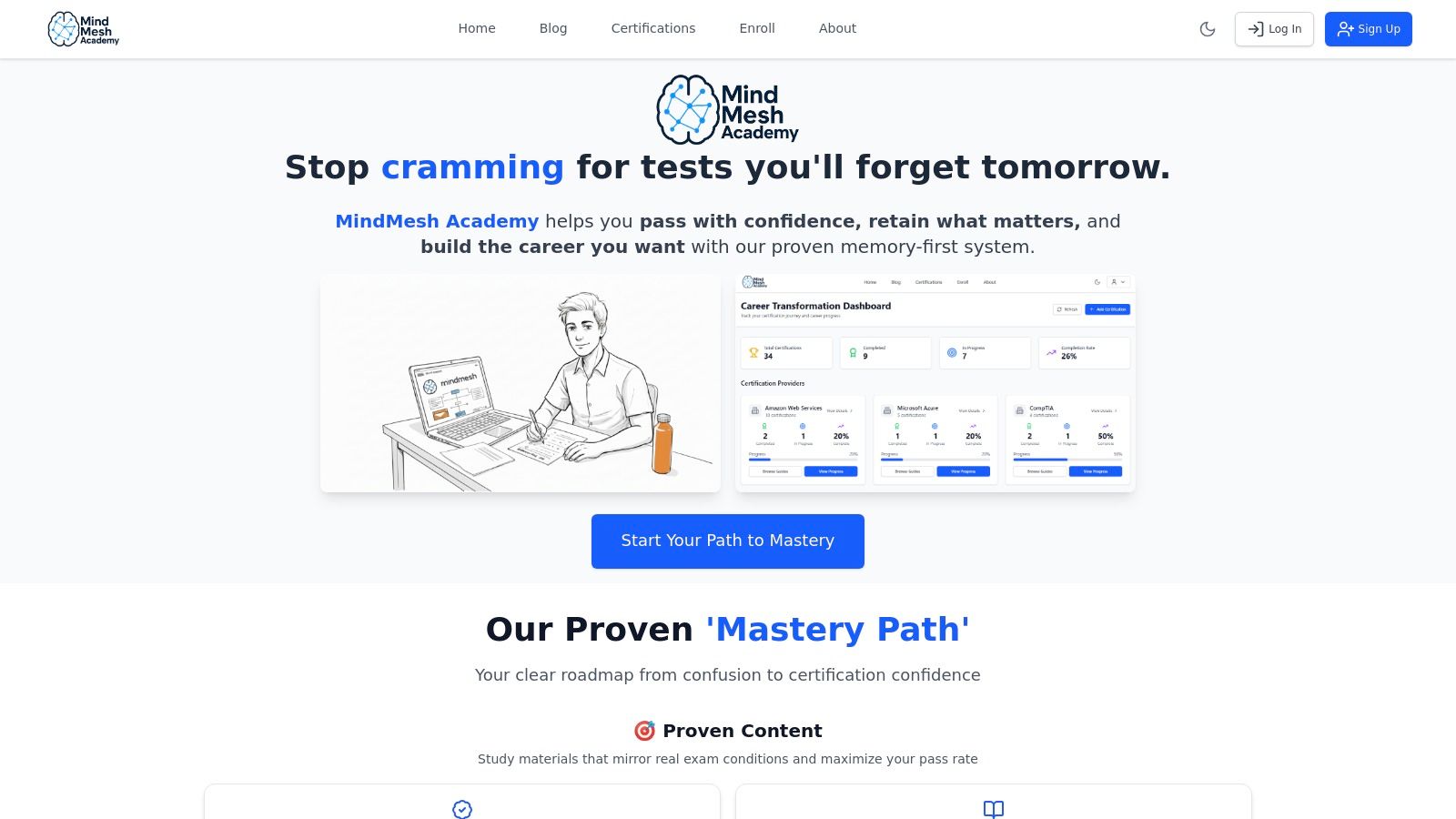 MindMesh Academy: The Smart Way to Prepare for Your Certification