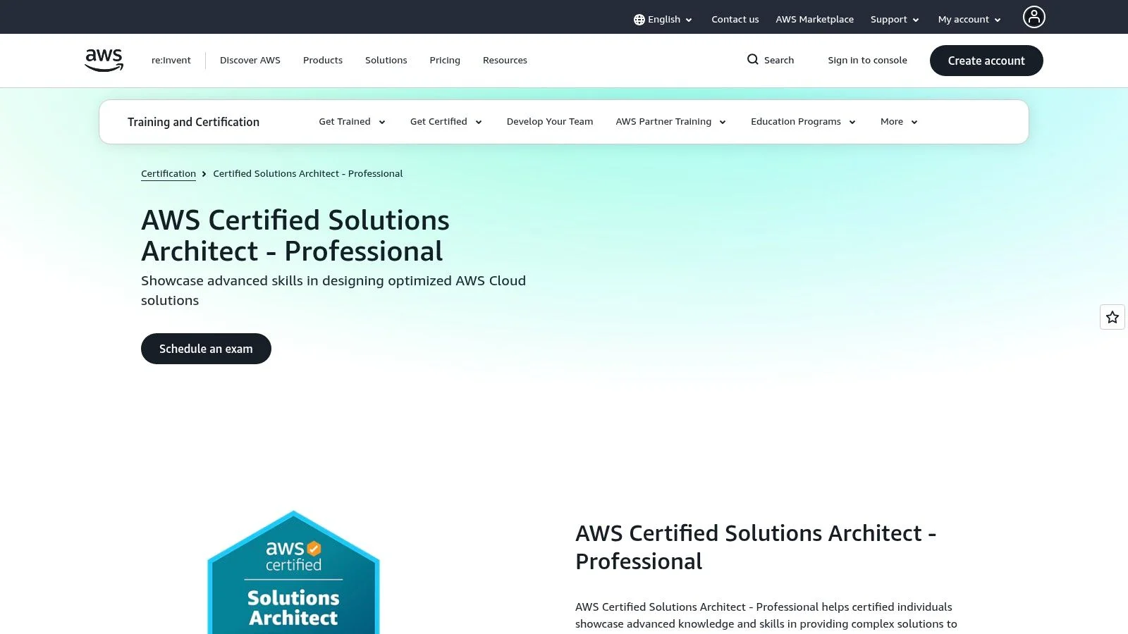 AWS Certified Solutions Architect – Professional (SAP-C02)