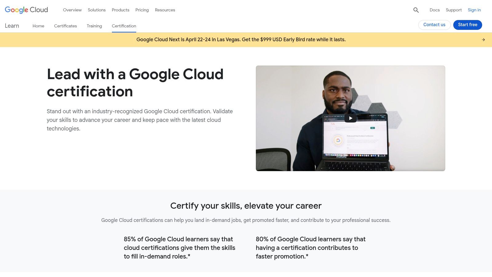 Google Cloud Certification