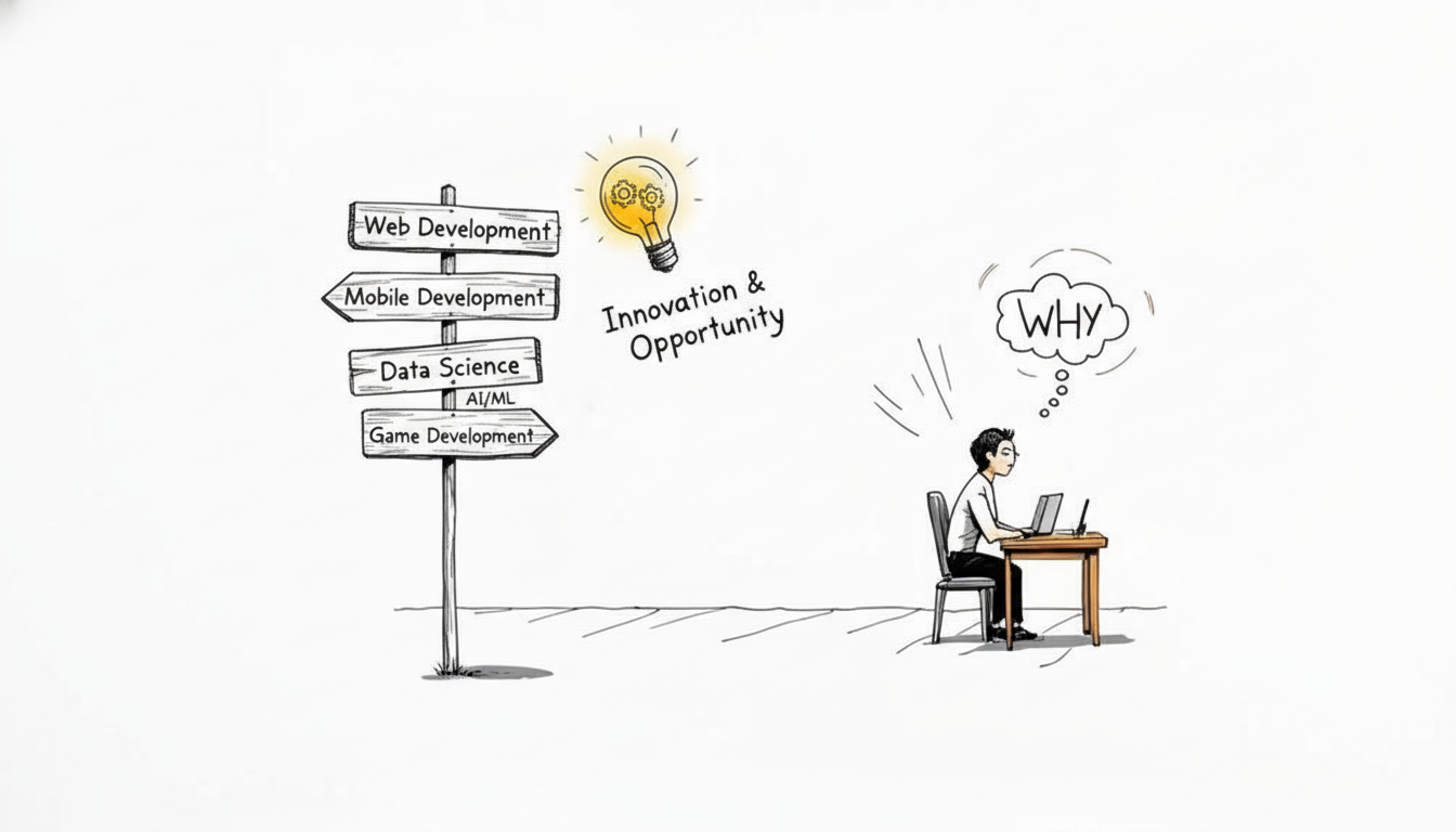 A person sitting at a desk with multiple monitors displaying lines of code, looking focused and engaged in programming.