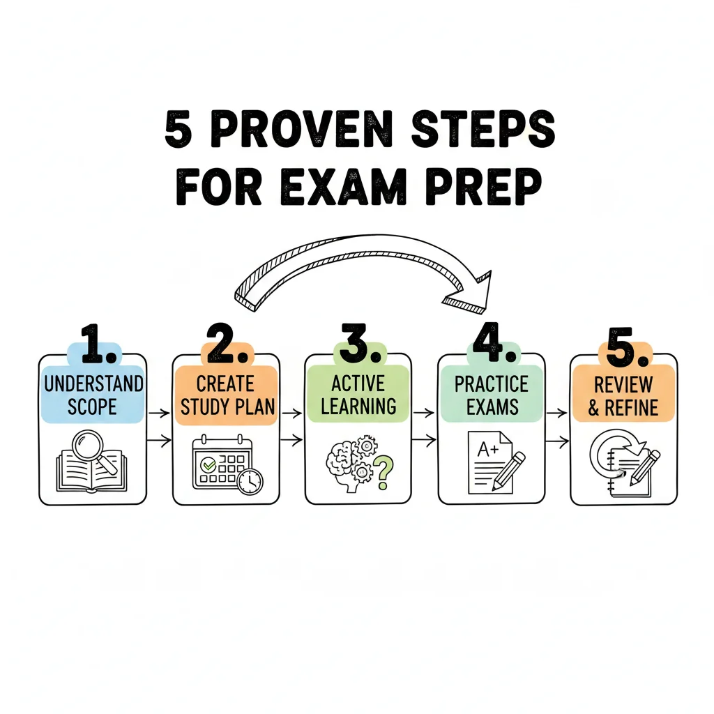 How to Study for a Certification Exam: 5 Proven Steps