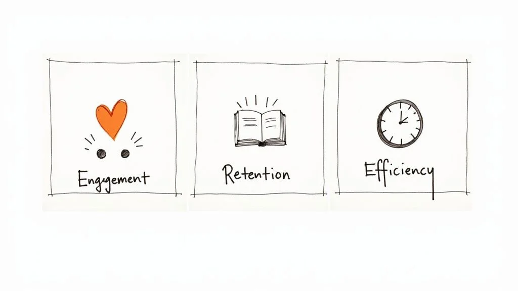 Infographic about what is adaptive learning