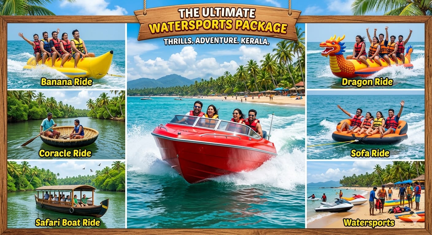 Water Sports Adventure Package in Varkala - photo 1