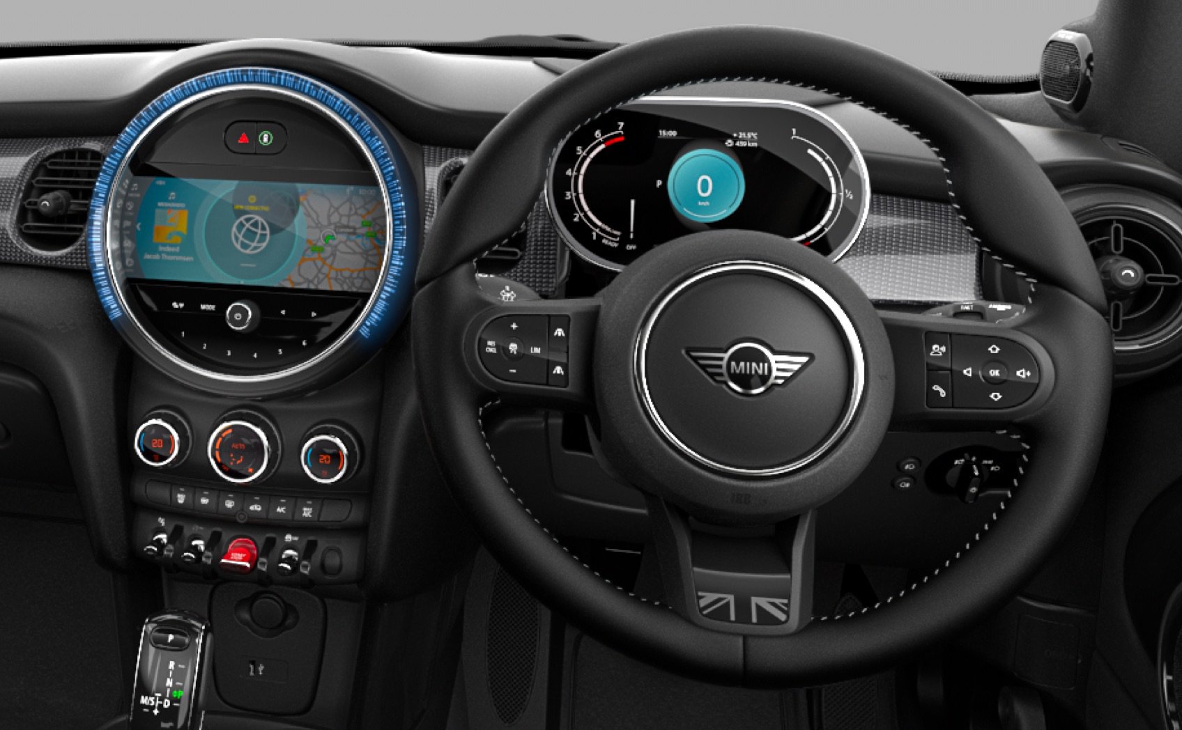 File:2018 Mini Cooper 3-Door Hatch 1.5 Interior.jpg - Wikimedia