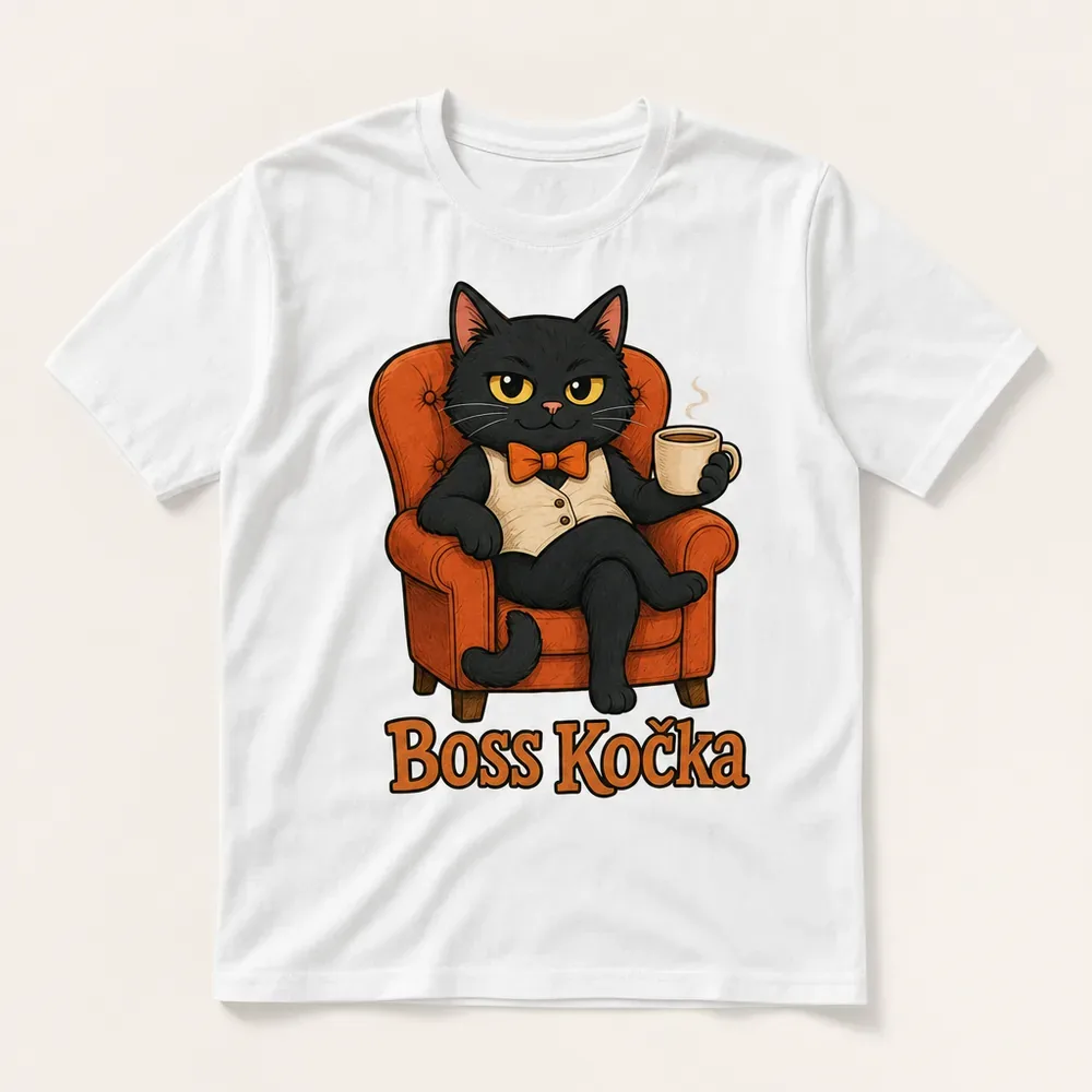 P tricko boss kocka