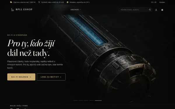 Náhled šablony Fantasy Shop