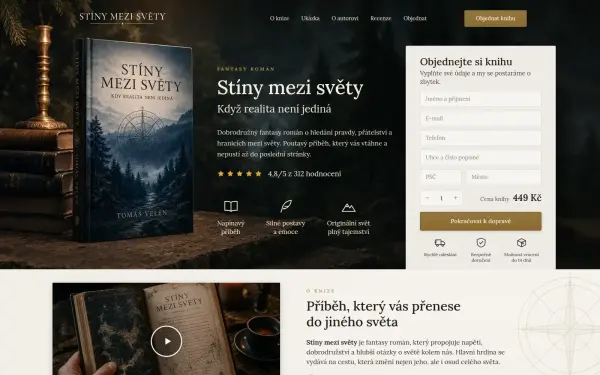 Náhled šablony Stíny mezi světy