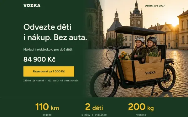 Náhled šablony Vozka One