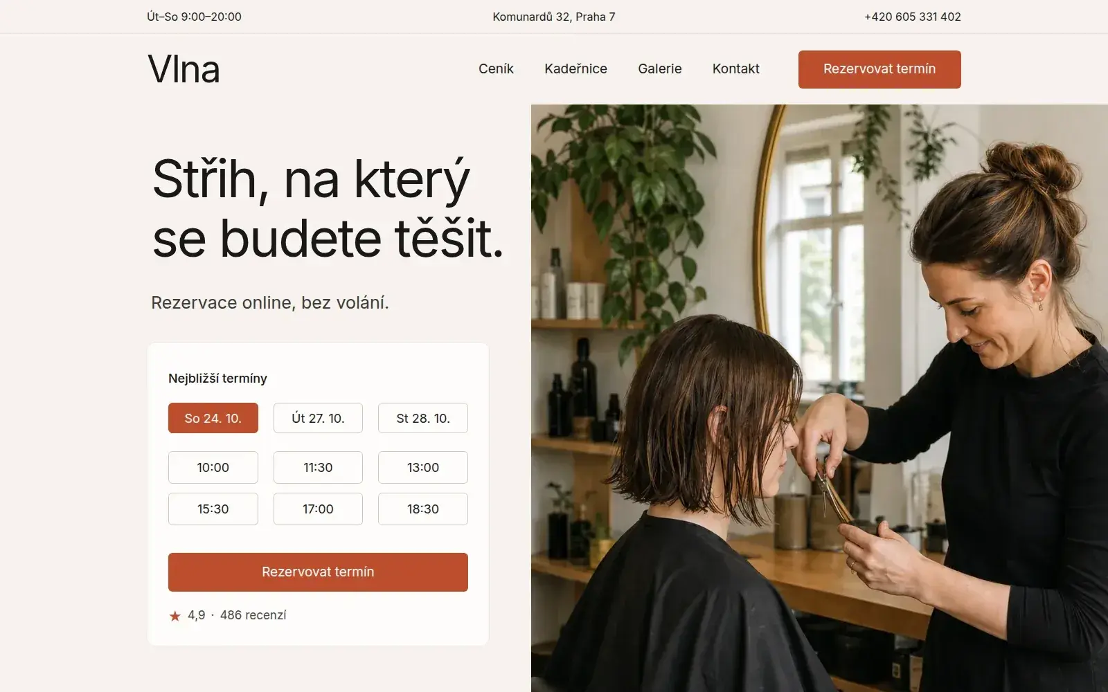 Šablona Vlna na počítači