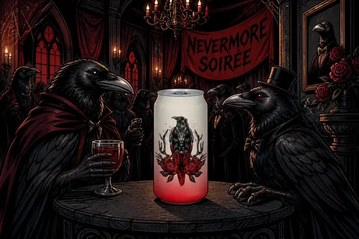 SKLENICE Vrána Gothic 550 ml