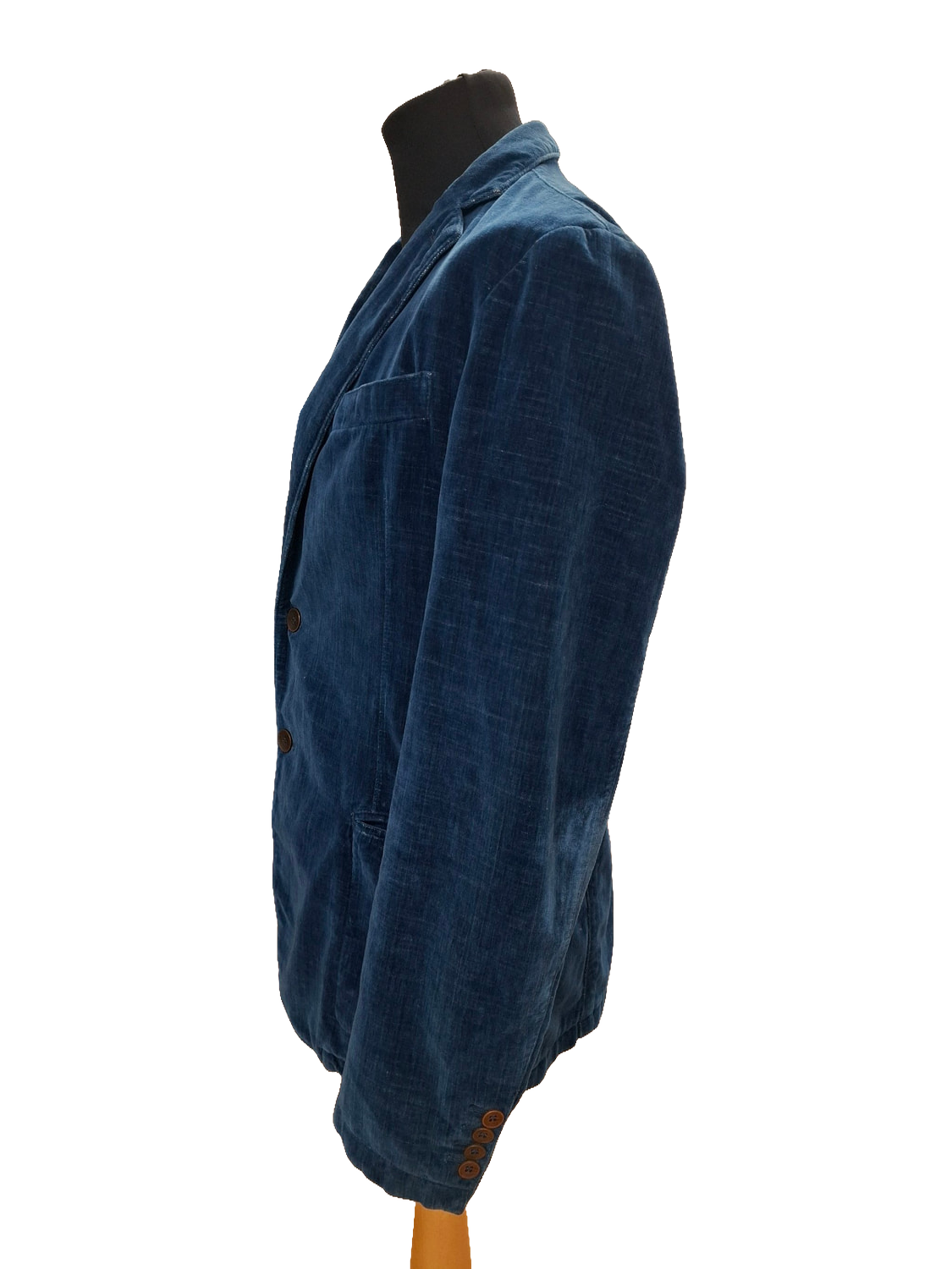 Armani Collezioni Velvet Blazer Jacket Blue Size 50 EU / 40 US — image 6