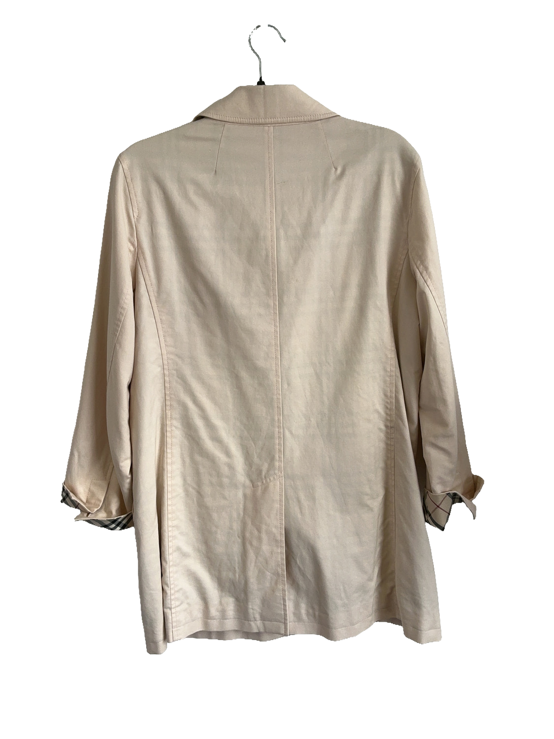 Burberry London Trench Coat Beige Nova Check Lining Classic — image 4