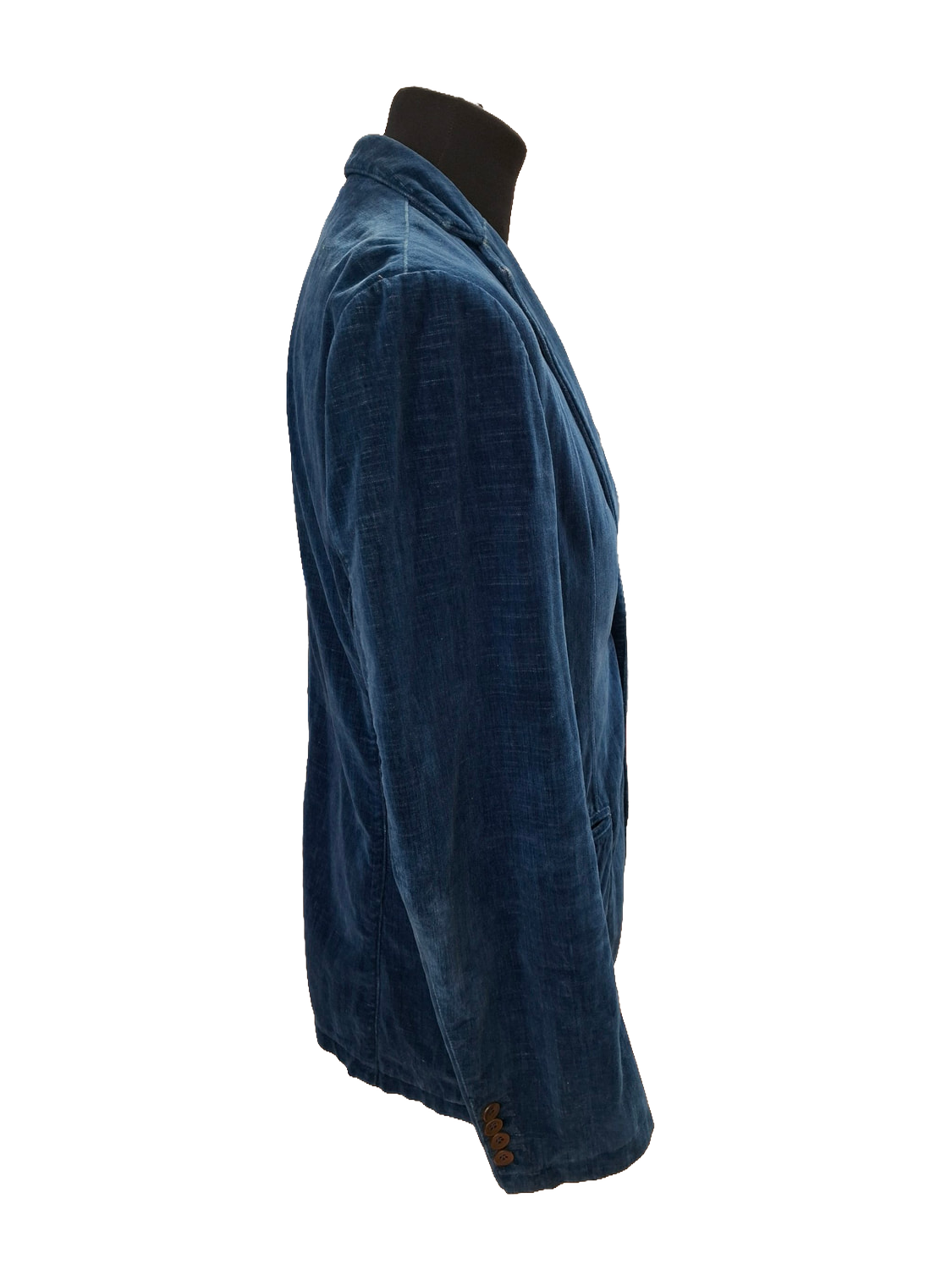 Armani Collezioni Velvet Blazer Jacket Blue Size 50 EU / 40 US — image 8