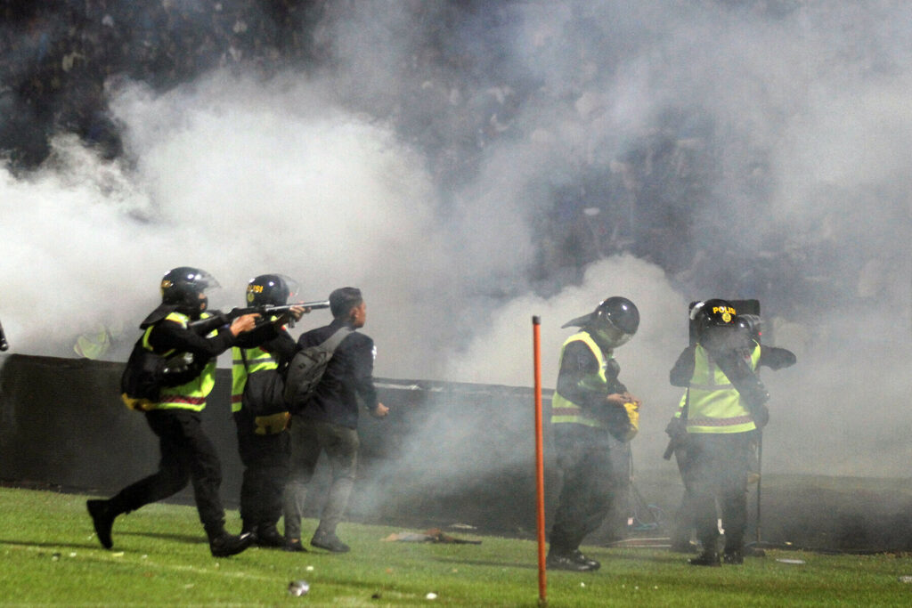 at least 175 dead after riots in indonesia football match