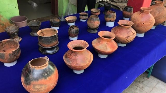 alt="Excavation near Shivakalai gold found"