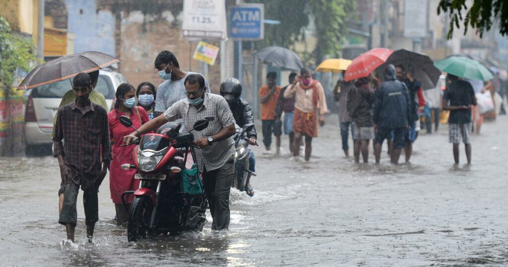 new low pressure area formed in south east bay of bengal today