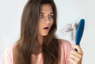 hair fall differece between normal and abnormal
