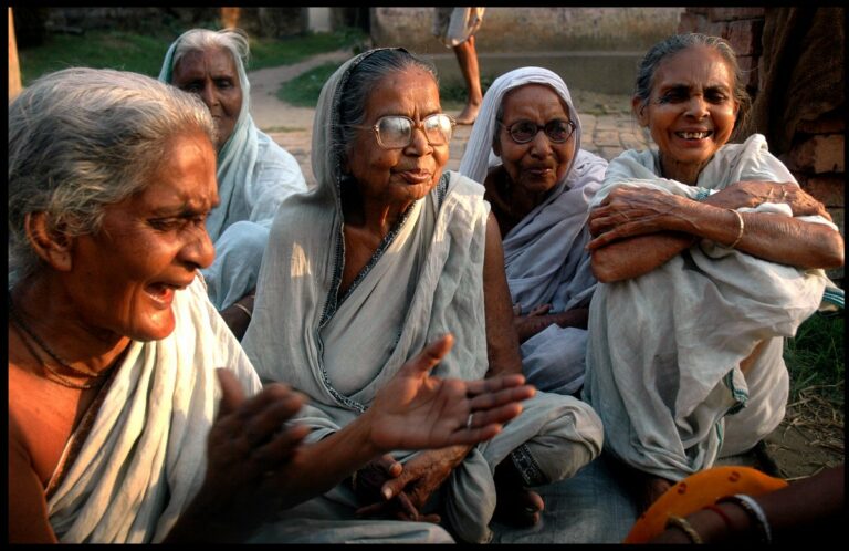 Elderly women treated like these in India