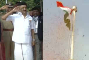 Independence Day Celebrations: Stalin hoists flag