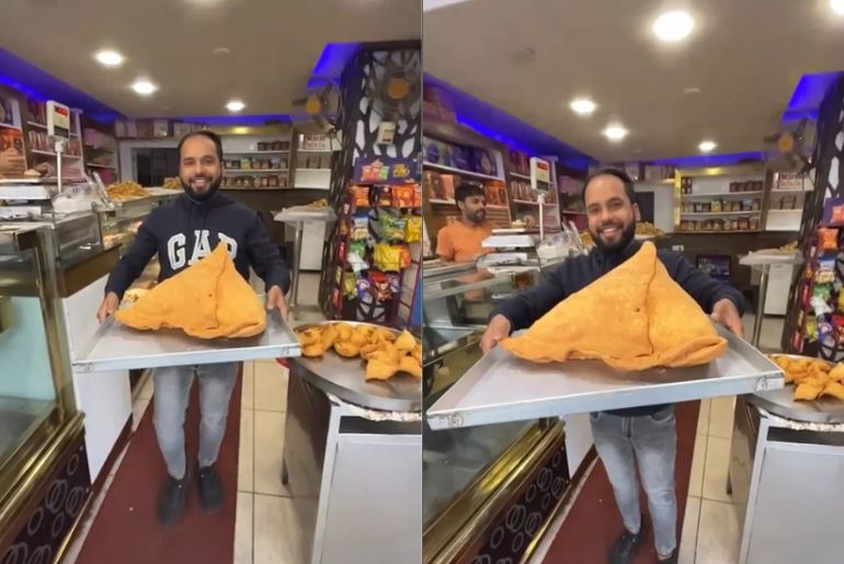 can you eat this giant samosa and win rs 71000