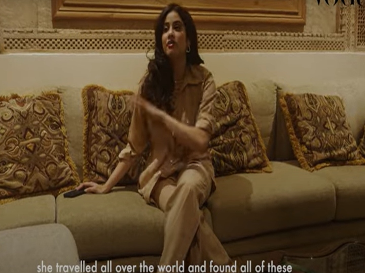 actress janhavi kapoor chennai home tour video