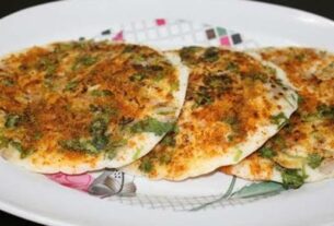 Mulaikeerai Uttapam Recipe