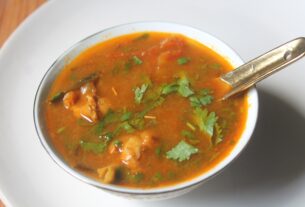 Chicken Puli Rasam Recipe in Tamil Kitchen Keerthana