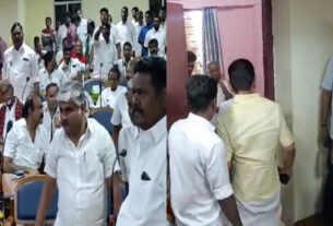 nellai mayor quiet meeting