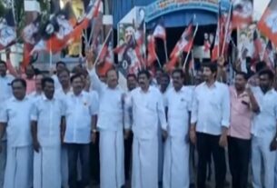 admk protest against annamalai