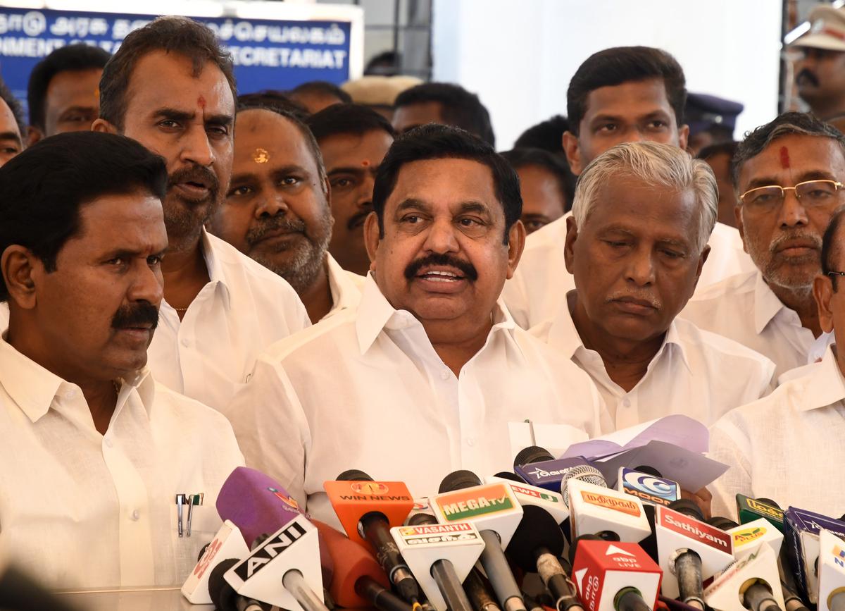 AIADMK does not worry about alliance - Edappadi Palaniswami