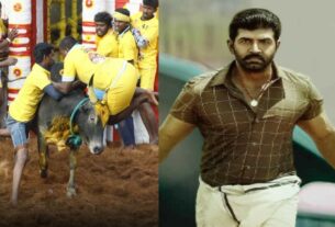 Arunvijay and al vijay at Alankanallur Jallikattu