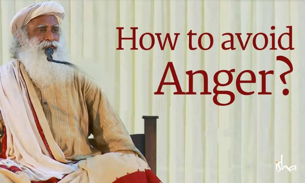 Angry at injustices Sadhguru Article