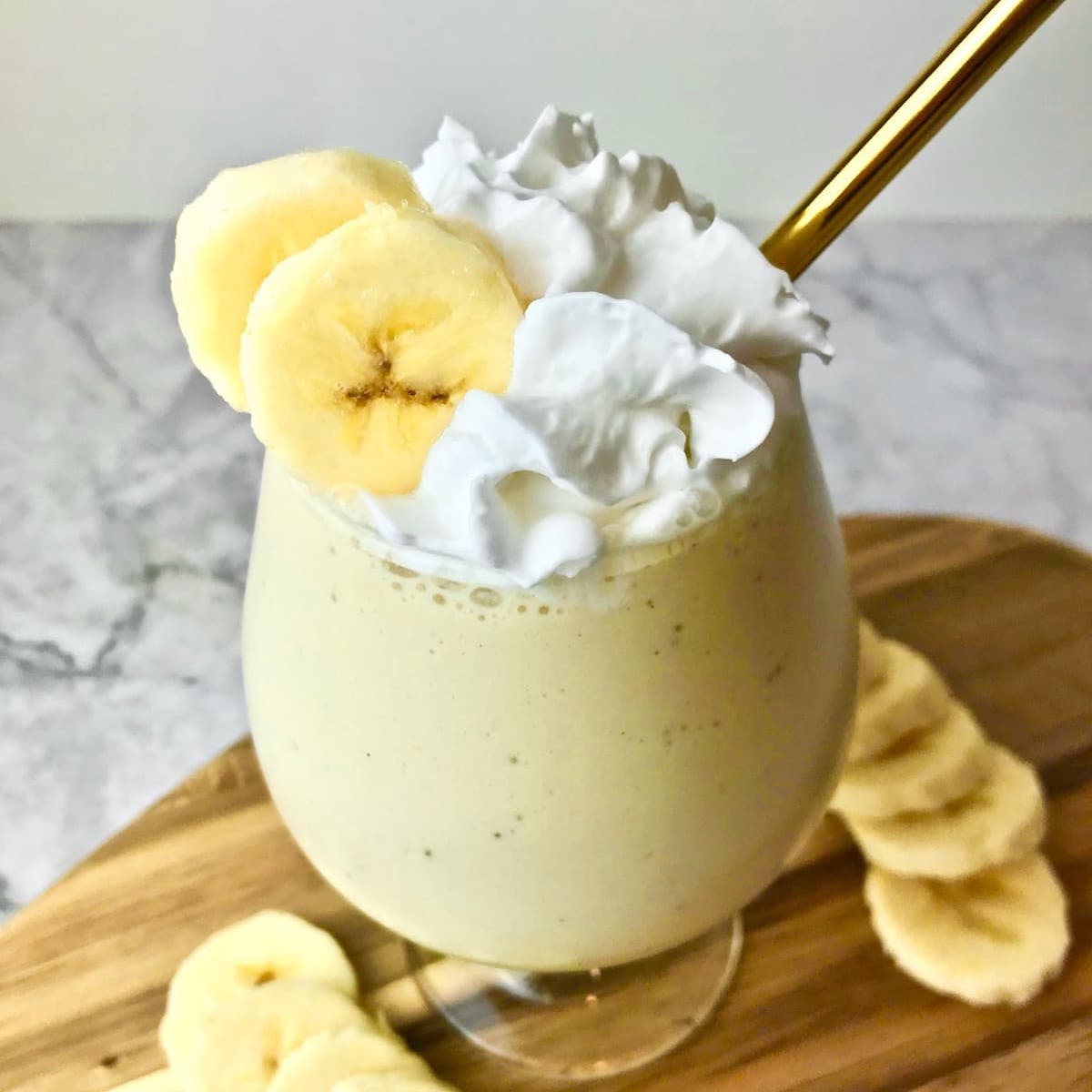 Banana Milkshake with Ice in Tamil