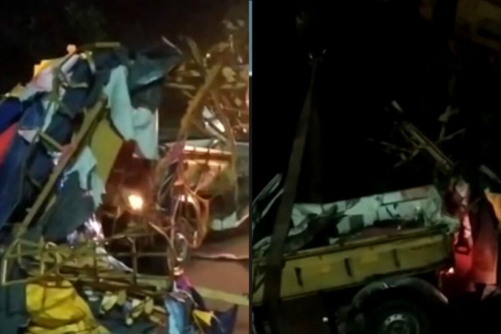chennai trichy highway near chengalpattu accident 6 dead