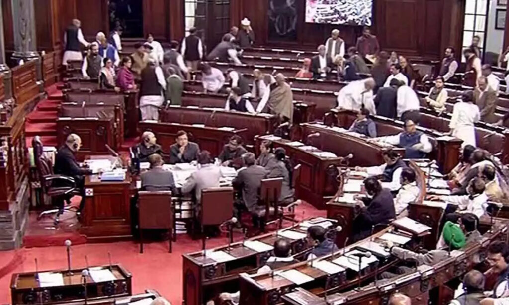 Tension over India China border conflict Opposition parties walk out