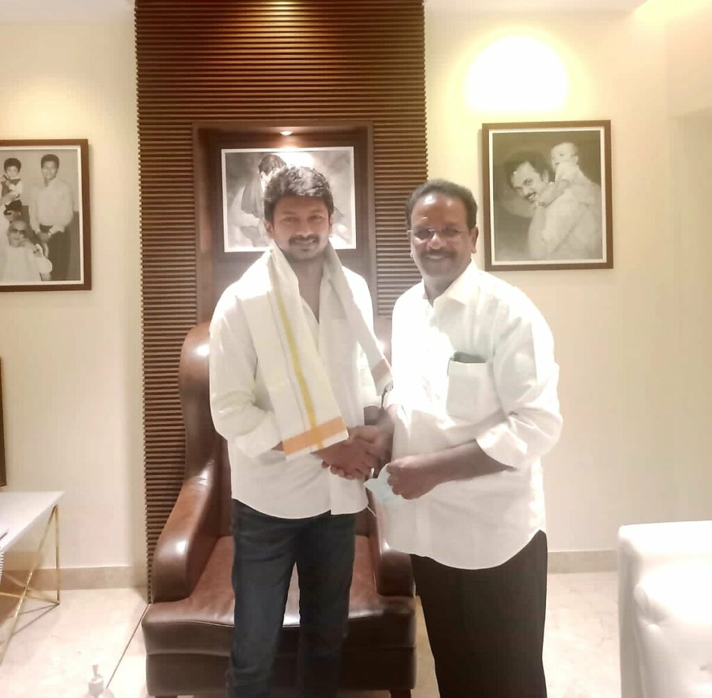 dmk mla s r raja threatens