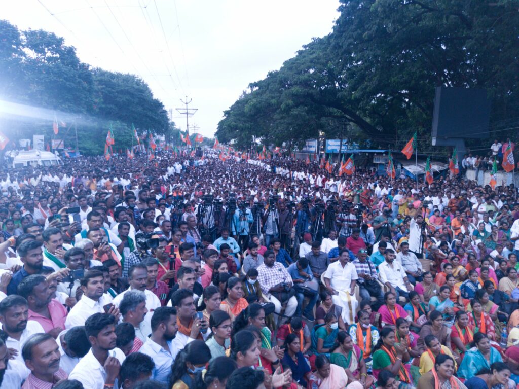 We are the self respecting ones said BJP leader Annamalai