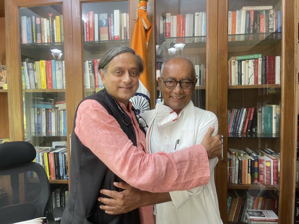 digvijaya singh to contest congress president election