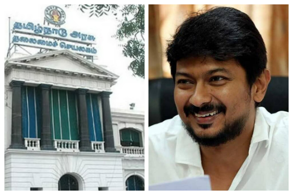 udhayanidhi stalin minister room three photos