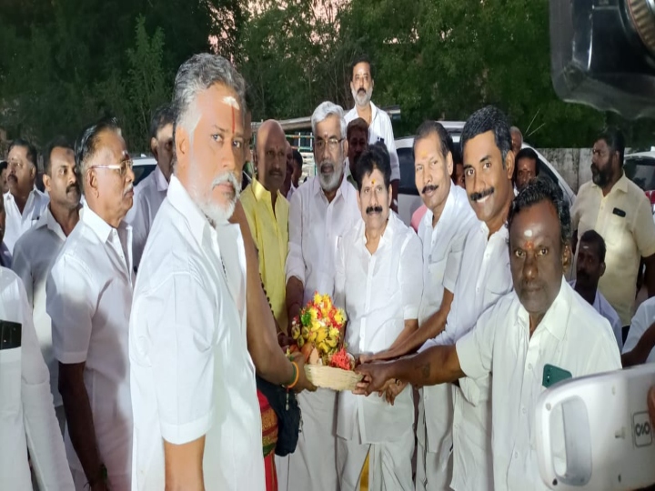 o panneerselvam trichy conference panthakkal function